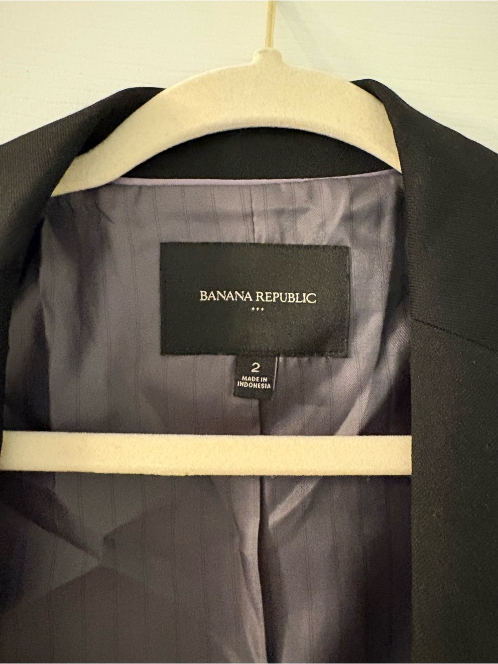 Banana Republic Women’s Black Blazer - Classic Tailored Fit